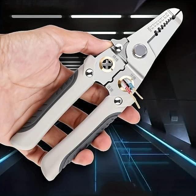 Wire Stripper for Electrician Decrustation Pliers Multi-functional wire stripper and cutter, wire cutter tool, wire cutter stripper, wire cutter plier Electrical Stripping Tool- 1 Piece