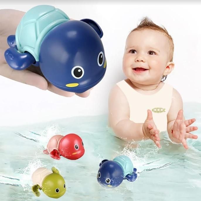 Cute Swimming Turtle Bath Toys for Kids