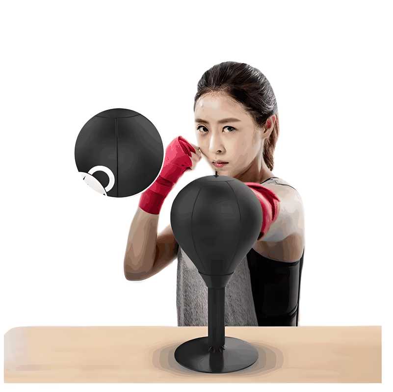 Standing Boxing Punch Bag Speed Ball Synthetic Leather Double End Ball Boxing