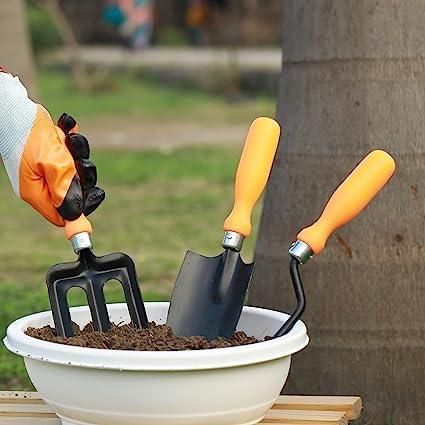 Wooden Garden Tool Set (Set of 5)